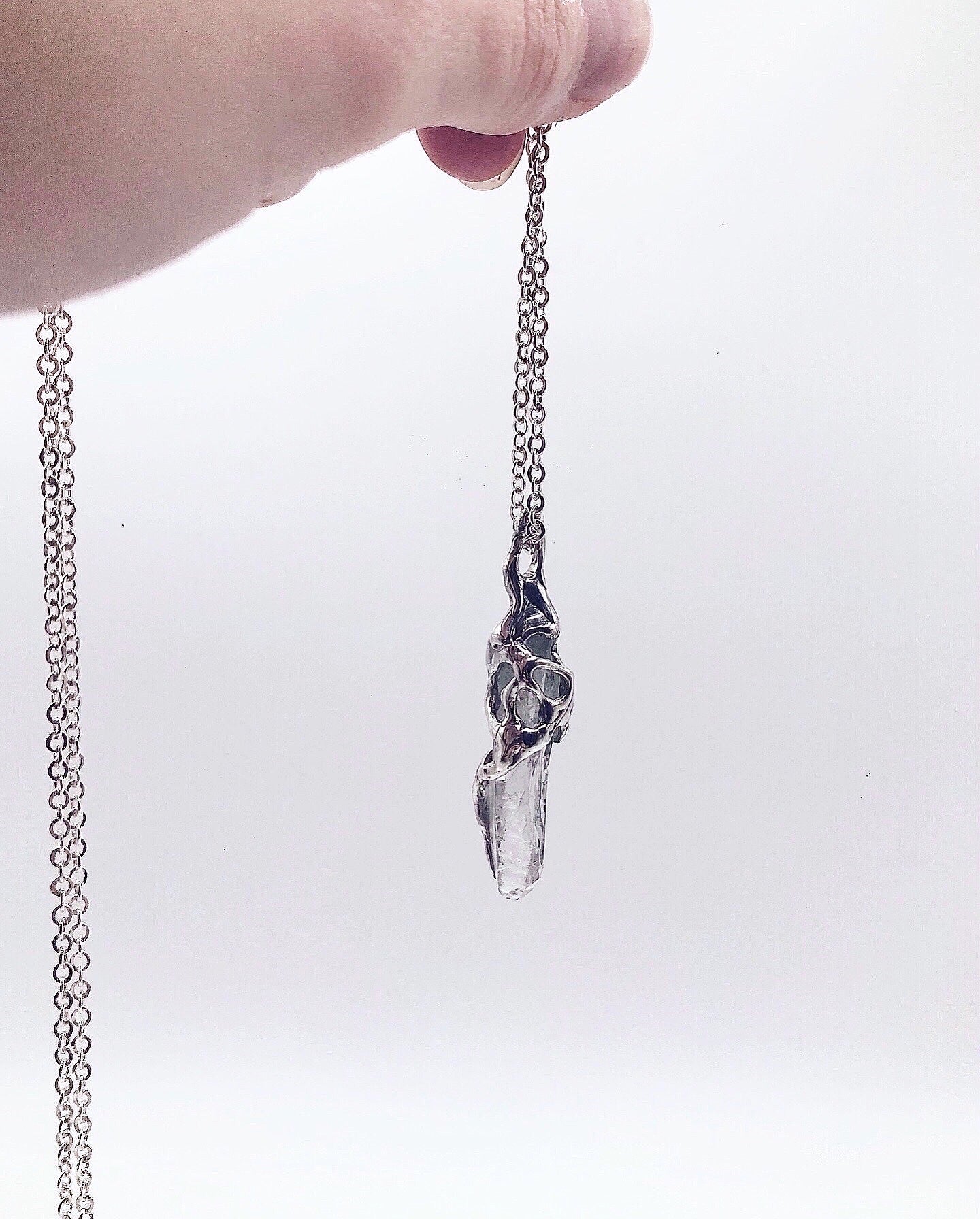 Quartz necklace