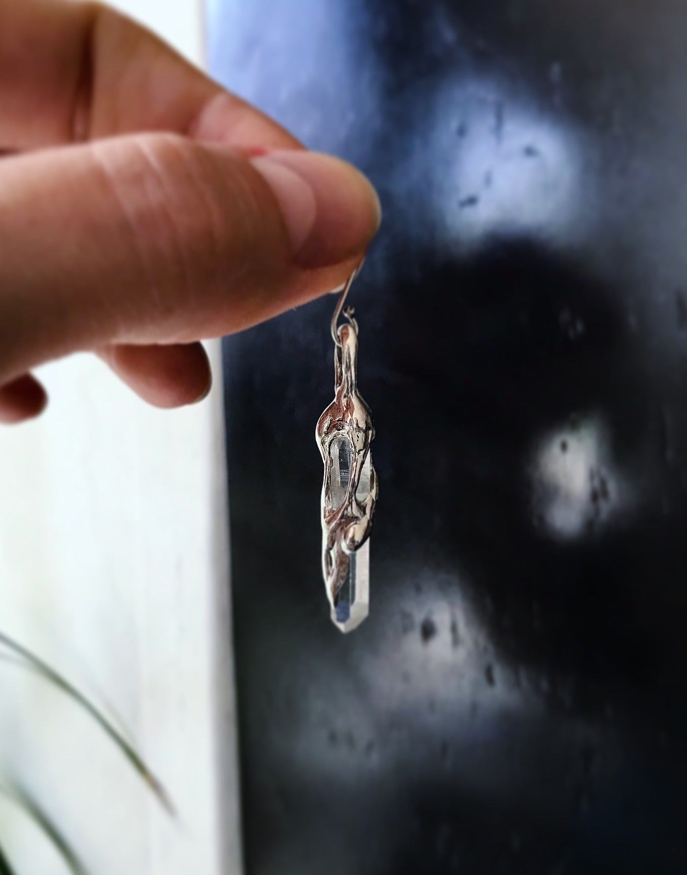 Quartz Crystal earrings