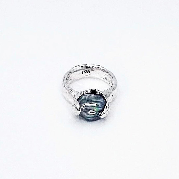 Pearl ring (Gray)