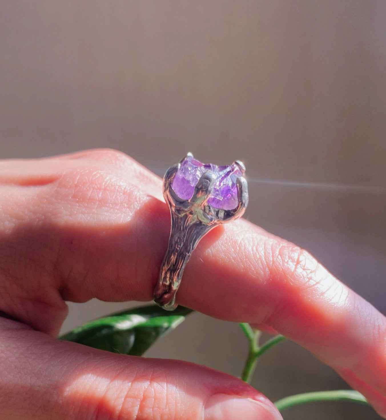 Amethyst ring
