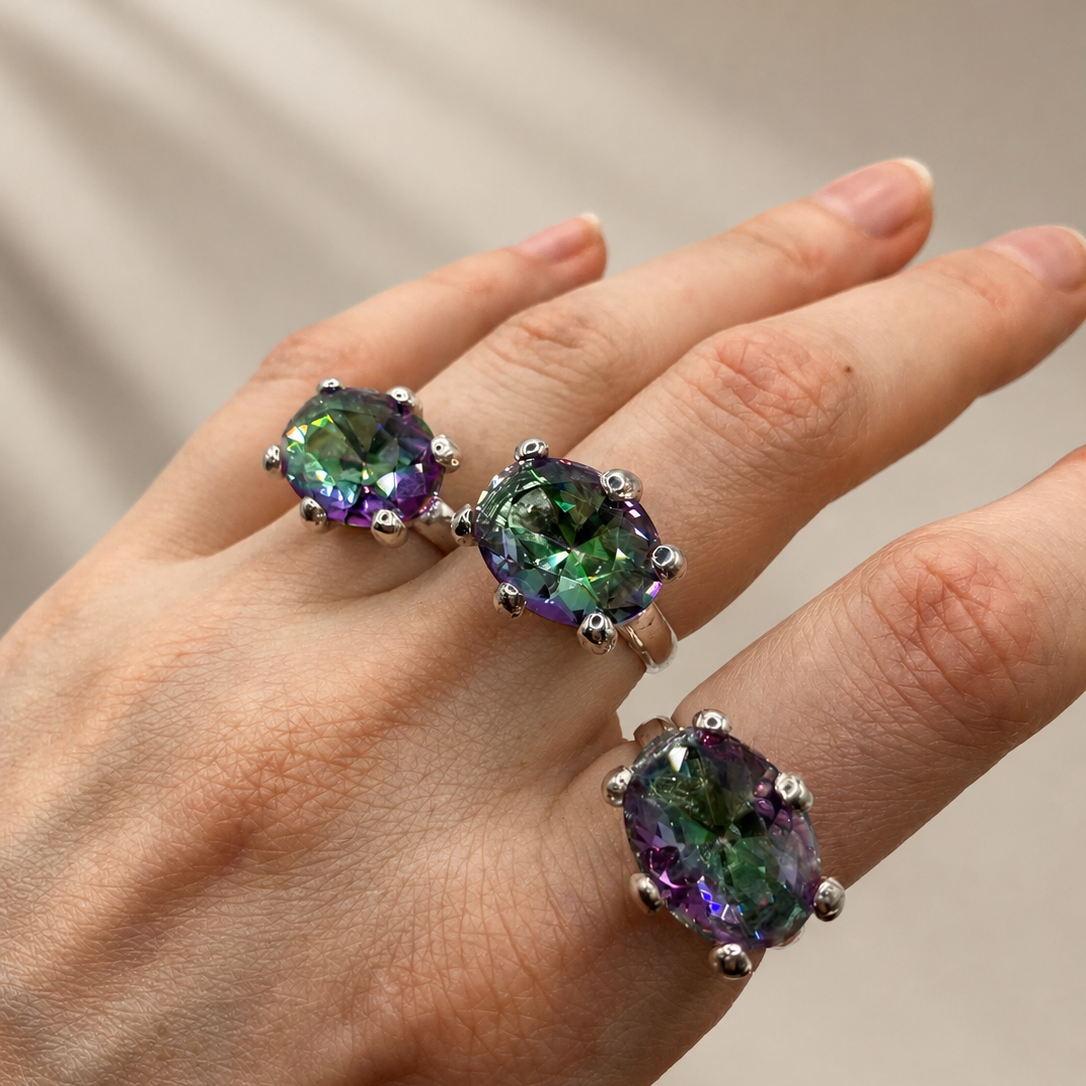 ANILLO HOKU (Circonita Mística)