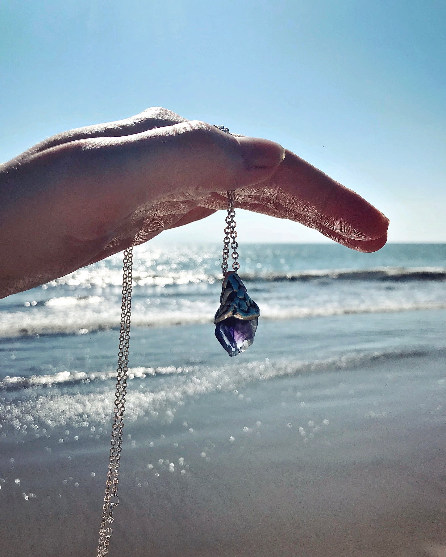 Amethyst pendant