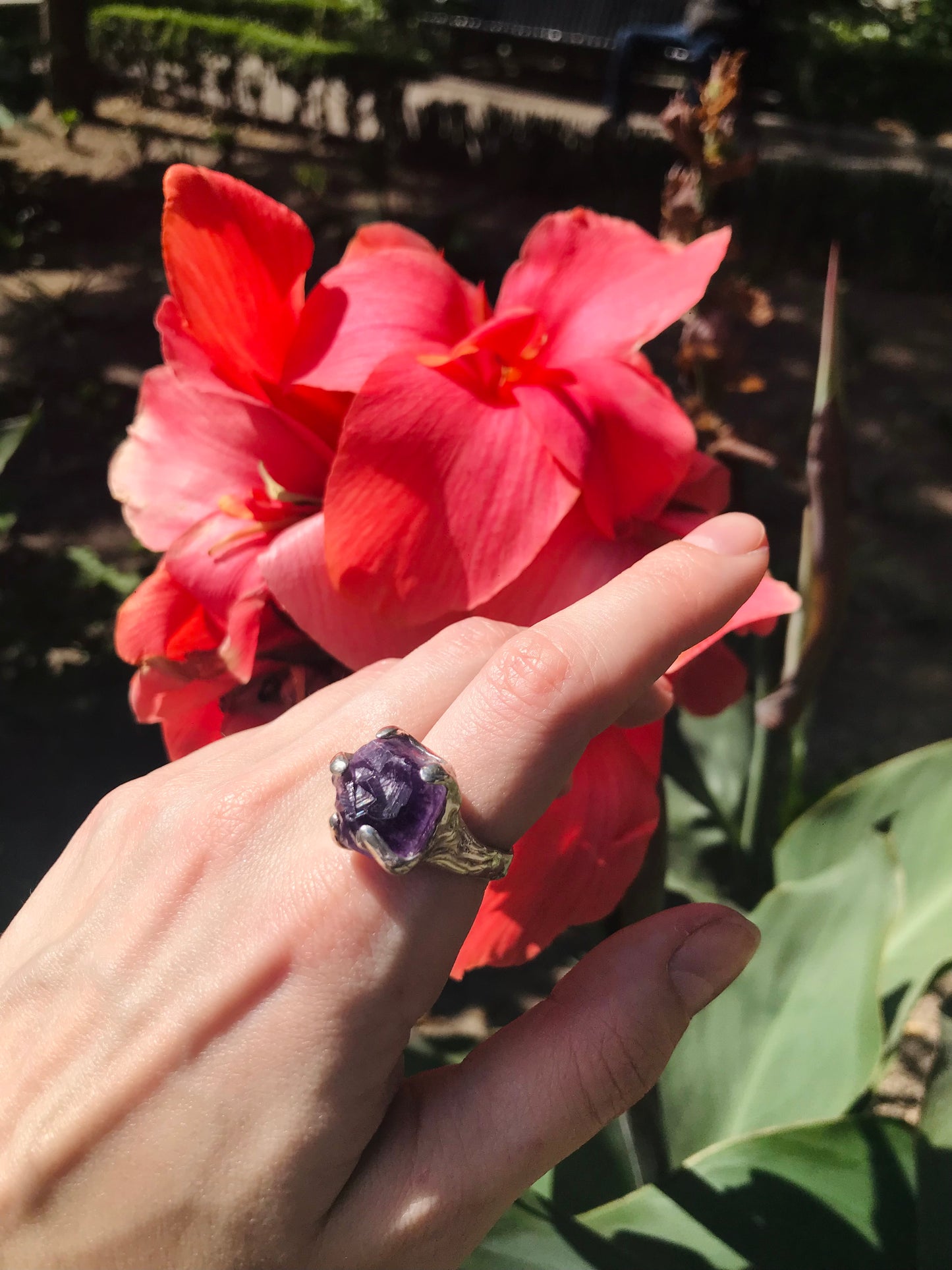 Amethyst ring