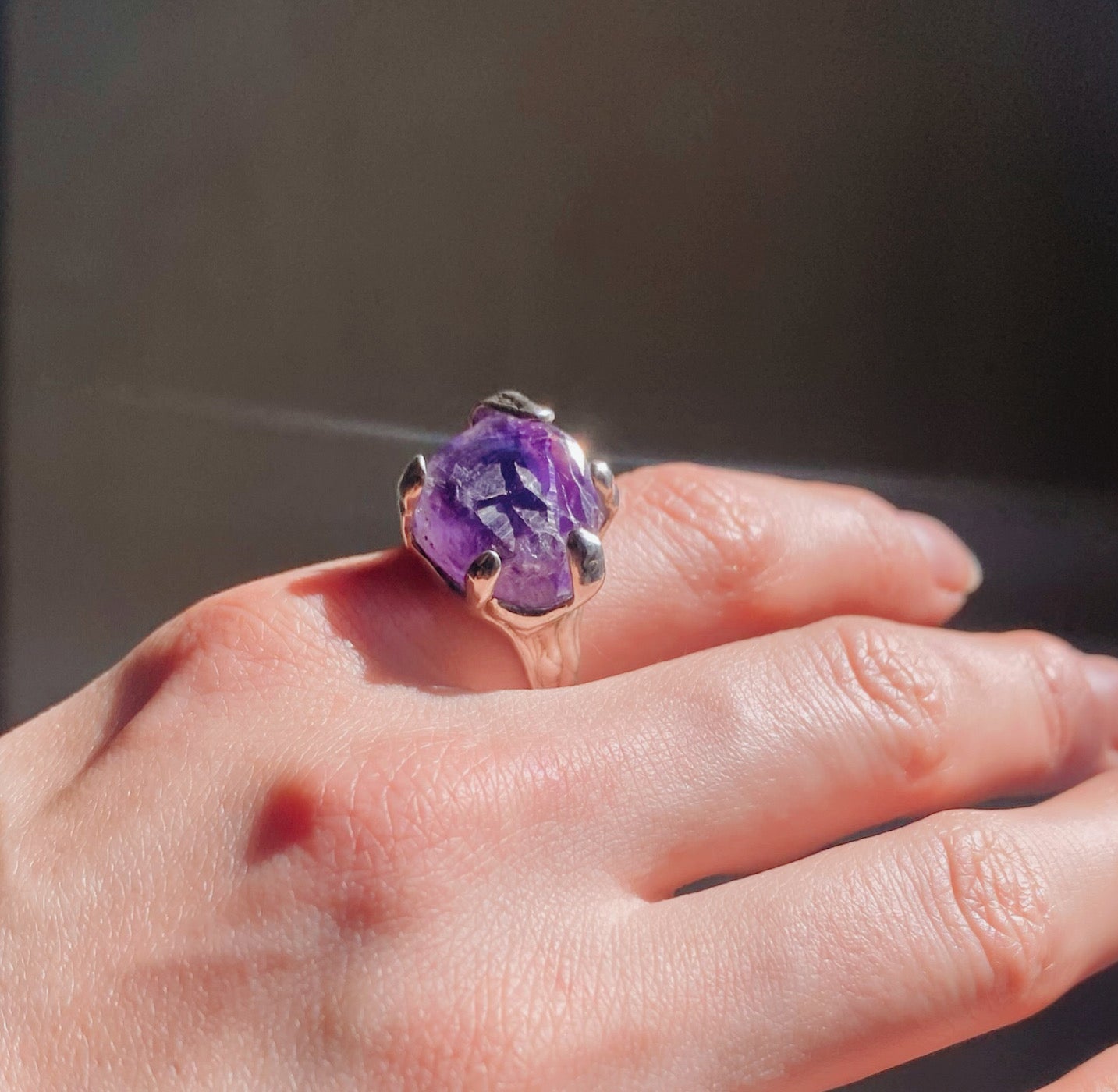 Amethyst ring