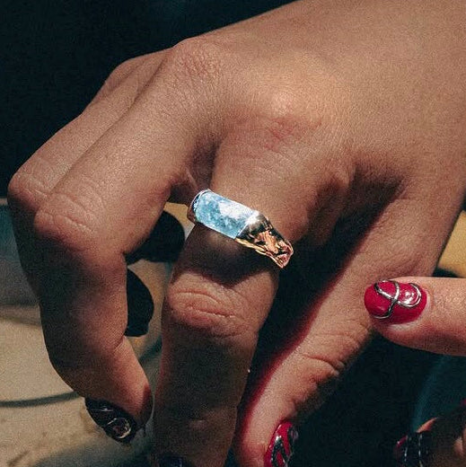 AQUAMARINE RING