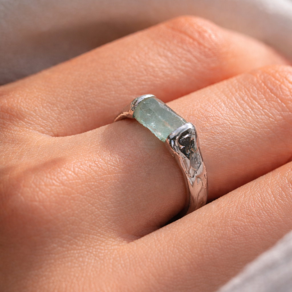 AQUAMARINE RING